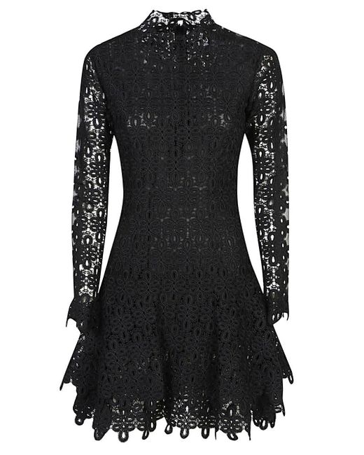 Jonathan Simkhai Black Joy Lace Mini Dress