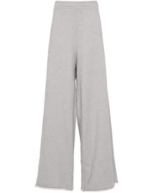 Vetements Gray Cotton Blend Sweatpants