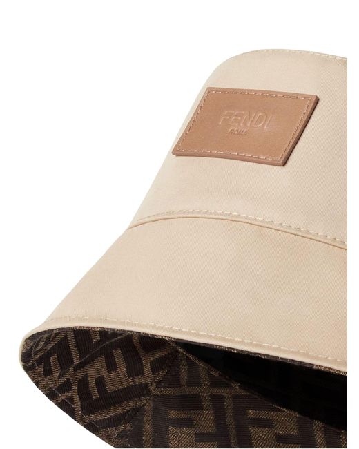 Sciarpa Con Logo di Fendi in Natural da Uomo