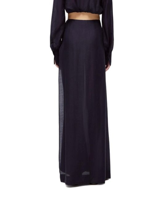 Blugirl Blumarine Blue Lyocell Culottes