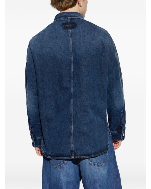 Camicia di Givenchy in Blue da Uomo
