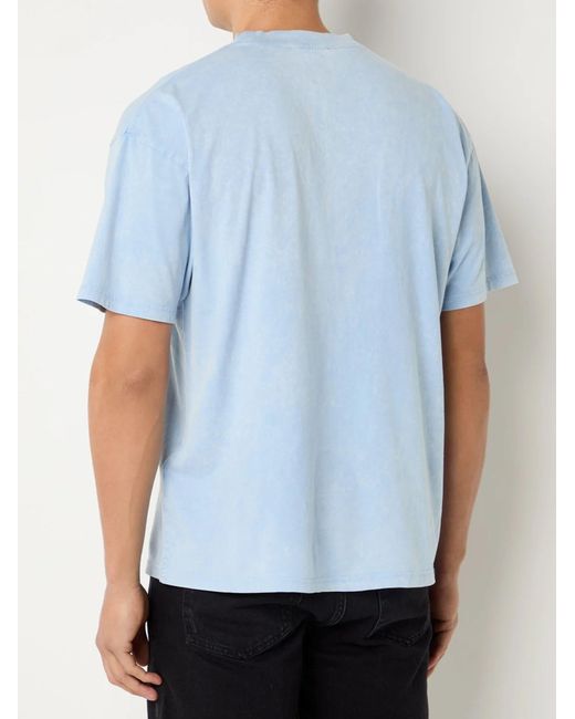 Represent Blue Western Initial T-Shirt for men