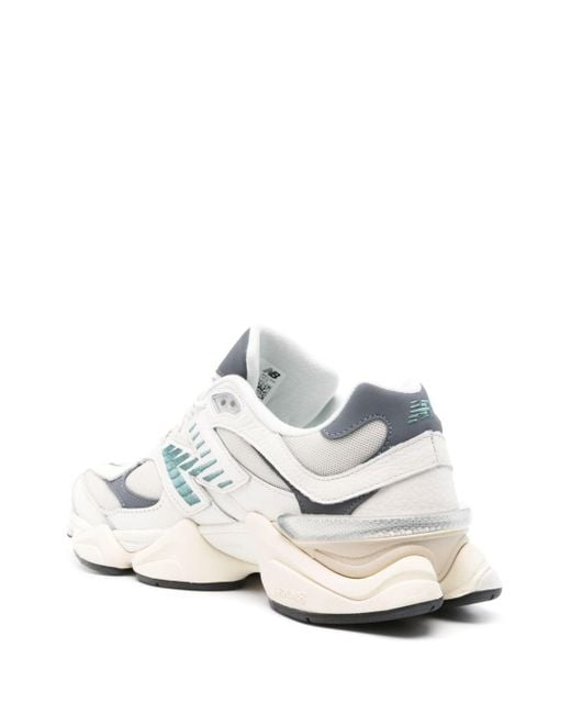 New Balance White 9060 Sneakers for men