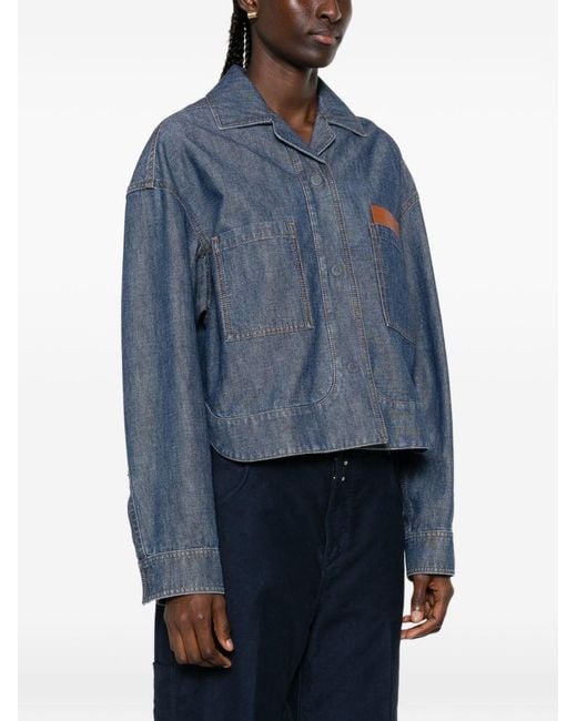 Fendi Blue Denim Jacket