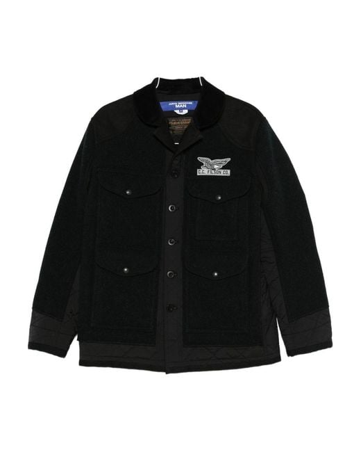 JUNYA WATANABE X FILSON Black Wool Jacket for men