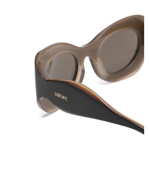 Loewe Gray Butterfly Sunglasses