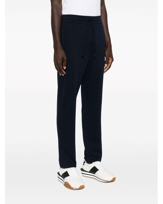 Brioni Blue Cotton Joggers for men