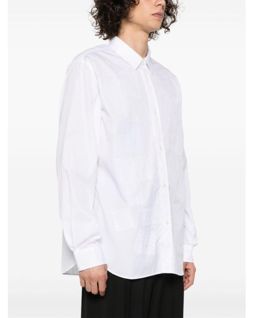 Junya Watanabe White Cotton Shirt for men