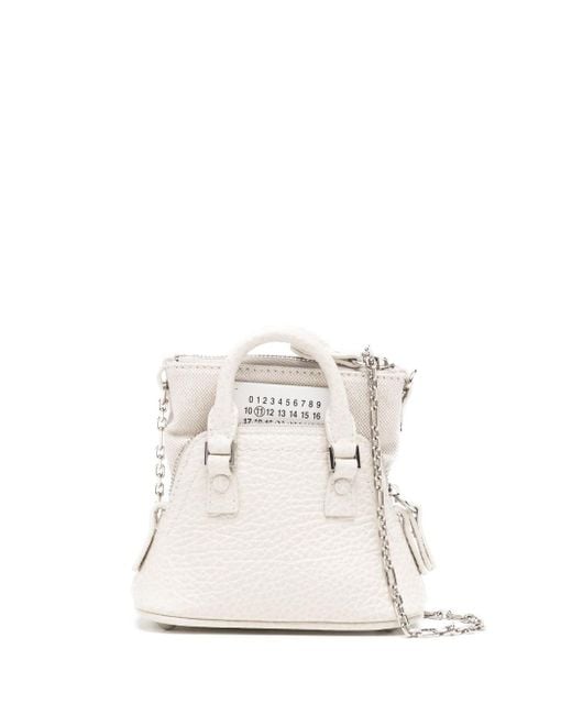 Borsa A Tracolla 5Ac Classica di Maison Margiela in White da Uomo