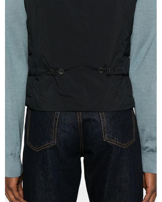 Herno Black Il Panciotto Down Vest for men