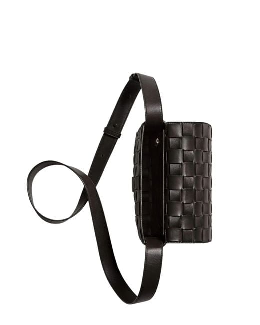 Bottega Veneta Black Woven Wallet for men