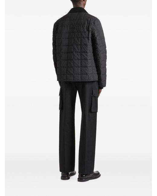 Givenchy Black Quilted Jacket for men