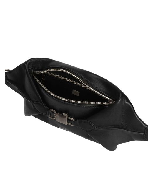 Dolce & Gabbana Black Lock Marsupio for men
