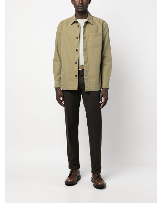 Barbour Green Classic Cotton Shirt For for men
