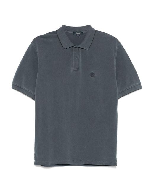La Polo di Herno in Blue da Uomo
