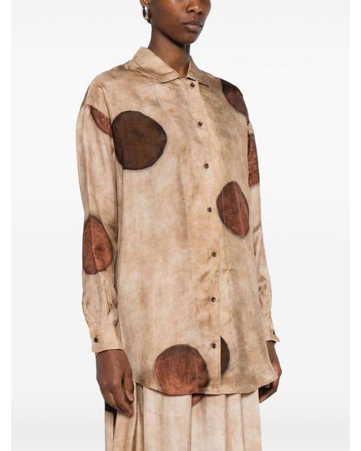 Uma Wang Natural Teays Top