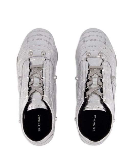 Balenciaga White City Leather Sneakers