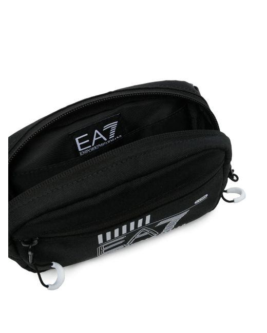 EA7 Logo Crossbody Bag in Black for Men Lyst