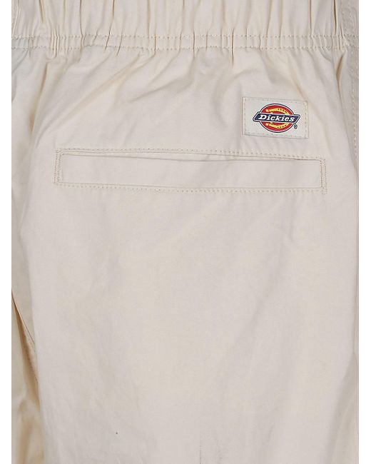 Dickies White Cotton Trousers for men