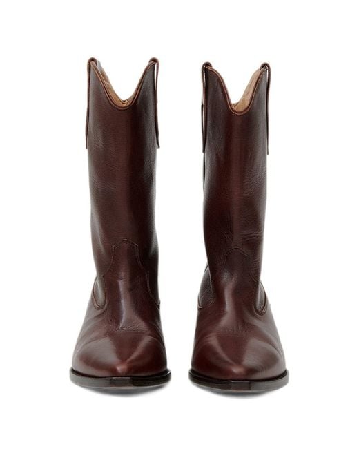 Isabel Marant Brown Duerto Leather Boots