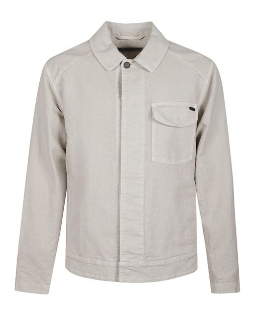 Massimo Osti Studio Gray Jacket With Pocket for men