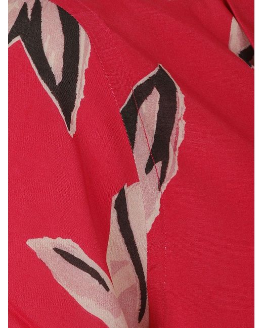 Paul Smith Red Oversized Shirt for men
