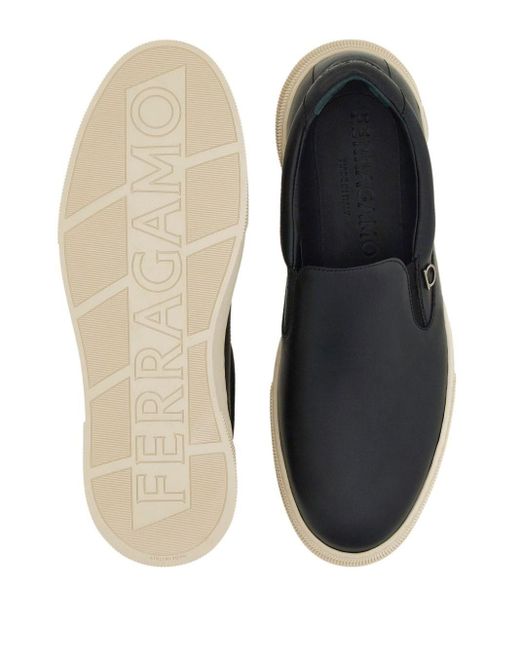 Sneaker Slip On di Ferragamo in Blue da Uomo