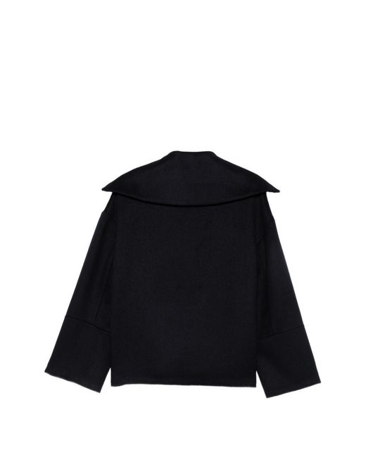 Semicouture Black Kassy Wool Blouse