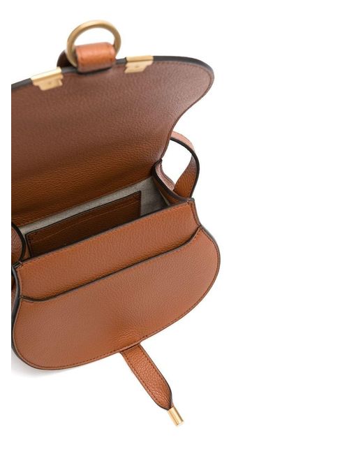 Chloé Brown Women's Marcie Nano Saddle Bag