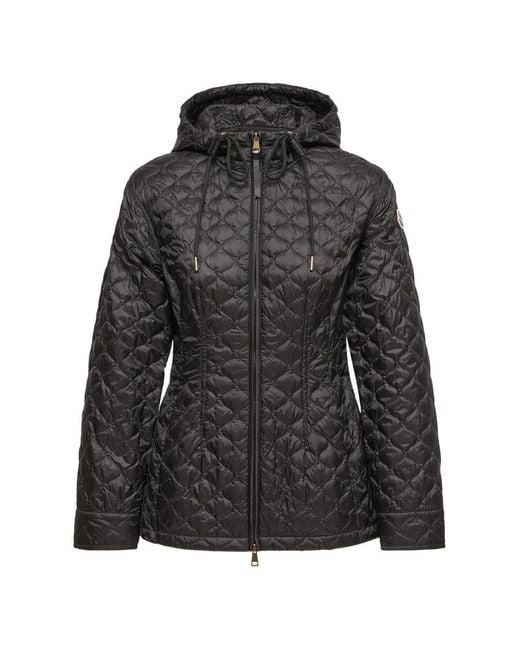 Moncler Black Arum Quilted Down Jacket