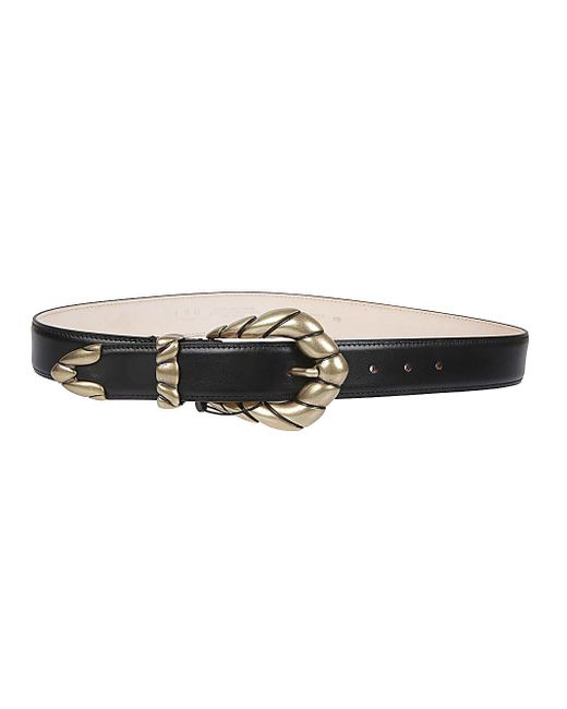 IRO Black Embella Leather Belt