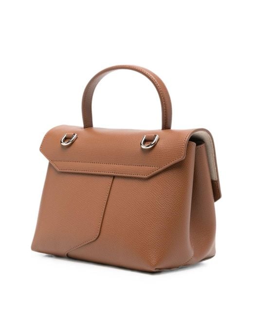 Emporio Armani Brown Small Leather Handbag