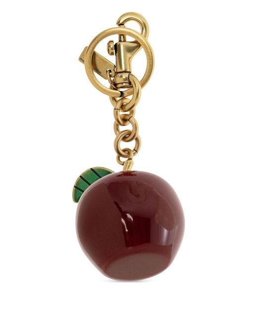 COACH White Apple Charm