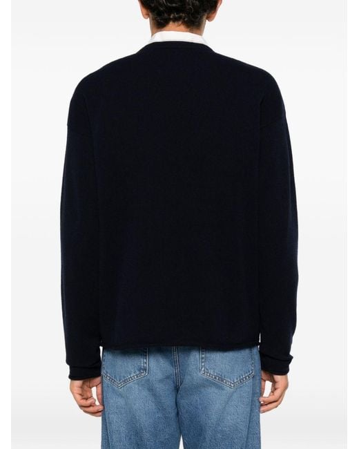 Extreme Cashmere Black Cashmere Crewneck Sweater