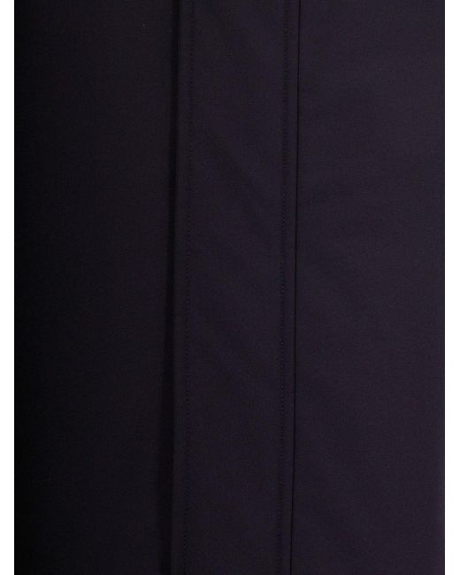 Giacca Down Midi di Herno in Blue da Uomo