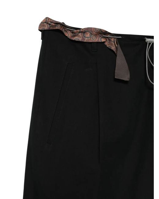 Magliano Black Cotton Pants for men