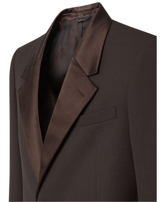 Fendi Black Single-Breasted Blazer for men