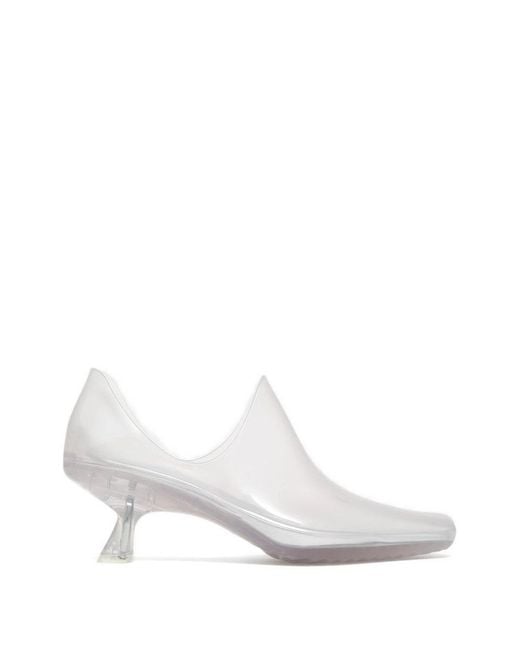 Loewe White Emily Aqua Boots