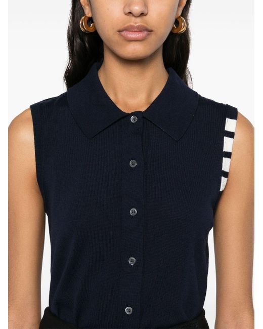 Top 4Bar di Thom Browne in Blue