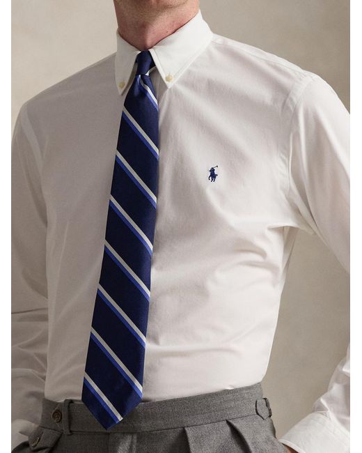 Polo Ralph Lauren White Logo Shirt for men