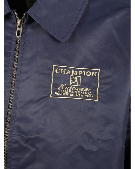 Champion Blue Logo Jacket for men