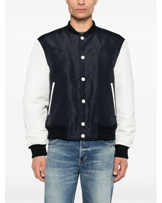 Givenchy Black Logo Bomber Jacket for men