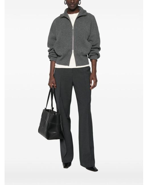 Extreme Cashmere Gray Cashmere Cardigan