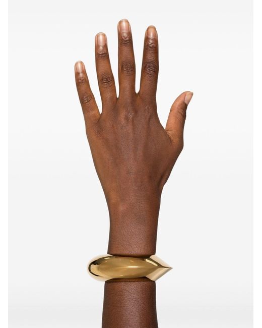 Alaïa Natural Edge Medium Cuff Bracelet