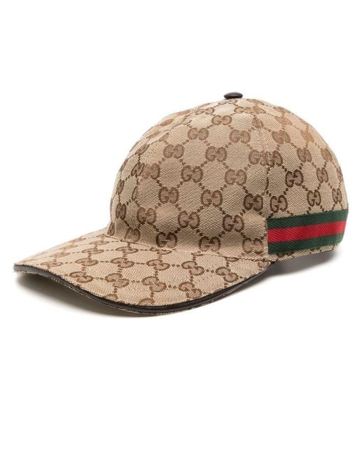 Gucci Natural Neutrals Hats for men