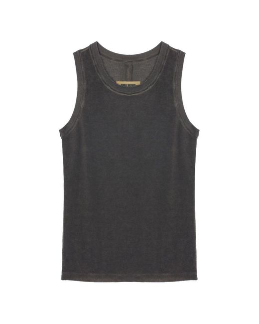 Uma Wang Black Ti Tank Top