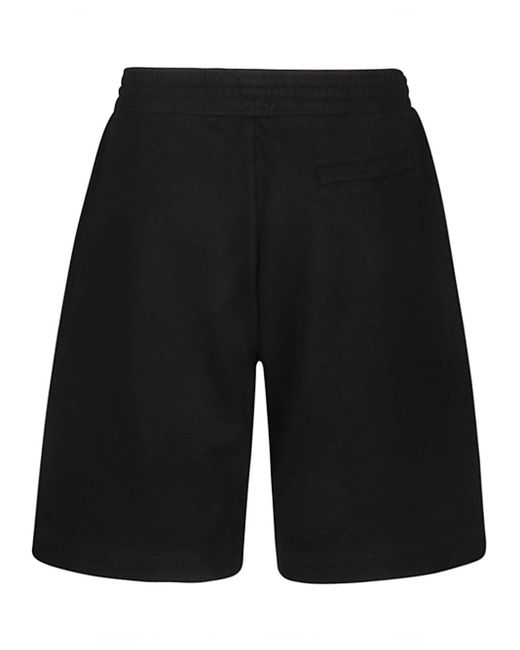 Givenchy Black Bermuda Shorts With Logo for men