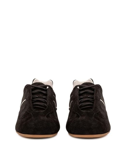 Tom Ford Black Lewis Leather Sneakers for men