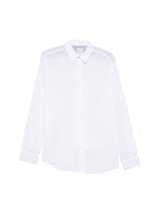 Paul Smith White Regular Fit Shirt for men