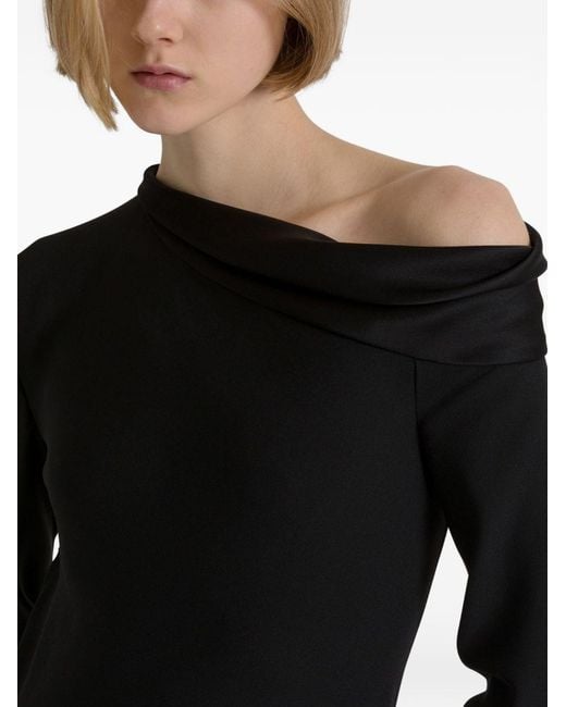 Alberta Ferretti Black Long Dress